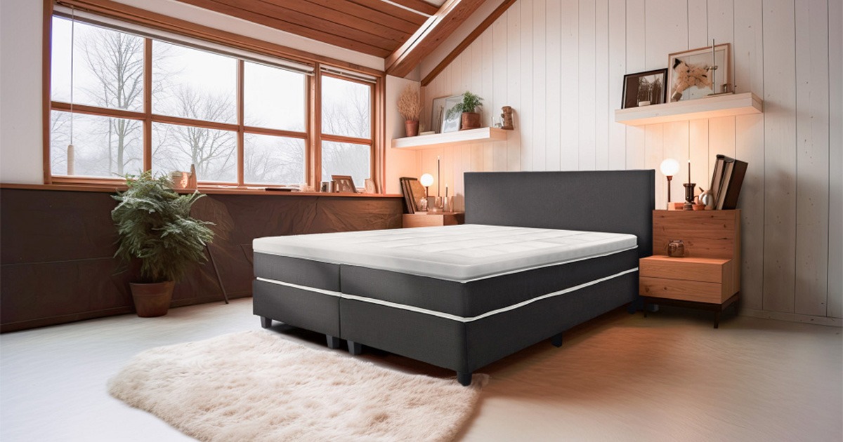 Koudschuimmatras 90 Cm X 190 Cm Voor Een Gewicht Van 100 Tot 150 Kg