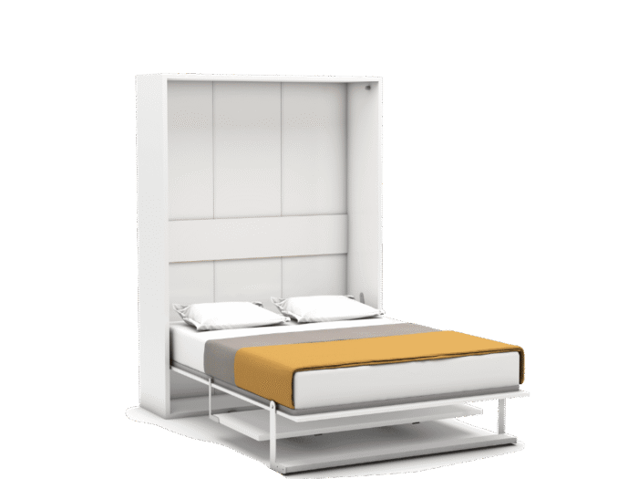 Opklapbed maat 140 x 190, verticaal, kleur wit - Afbeelding 6