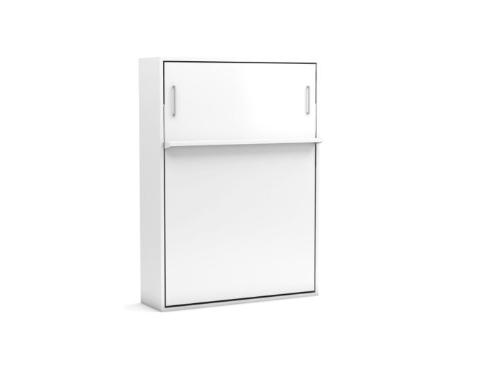 Opklapbed maat 140 x 190, verticaal, kleur wit - Afbeelding 2