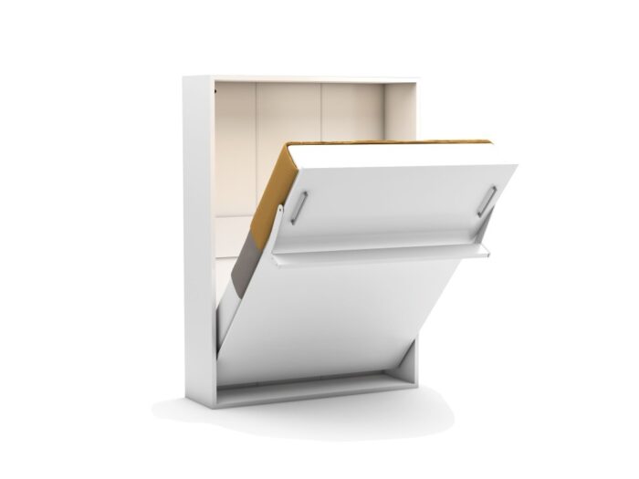 Opklapbed maat 140 x 190, verticaal, kleur wit - Afbeelding 3
