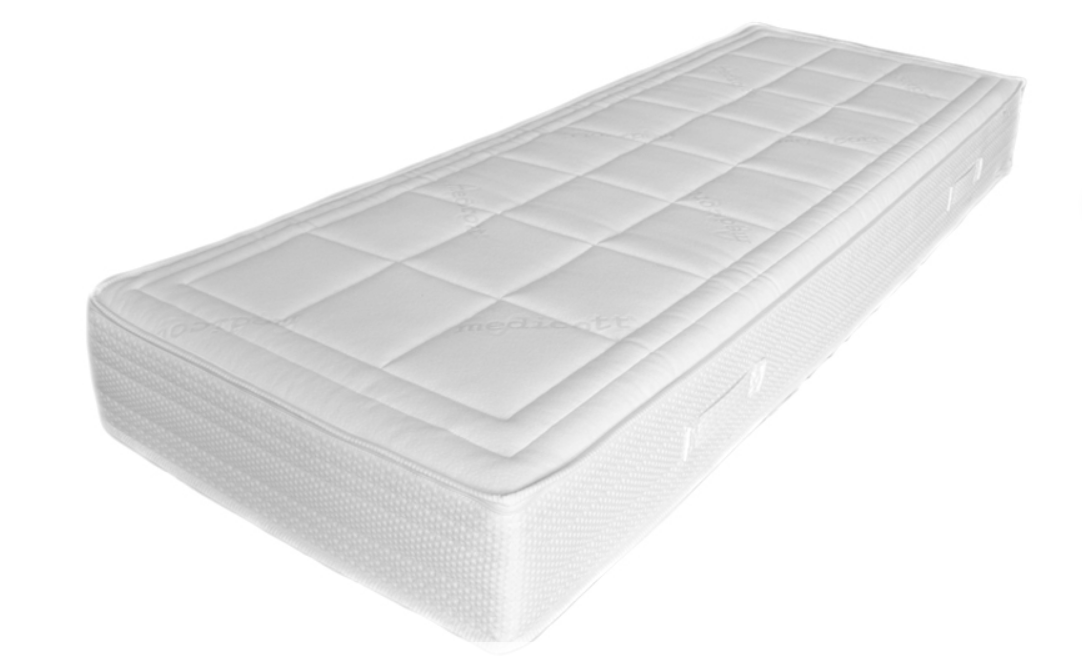 Gold-line pocketveer matras Elite van Bremafa - Nederlandse productie met individueel verpakte veren en 7-zones ondersteuning voor optimale comfort en steun